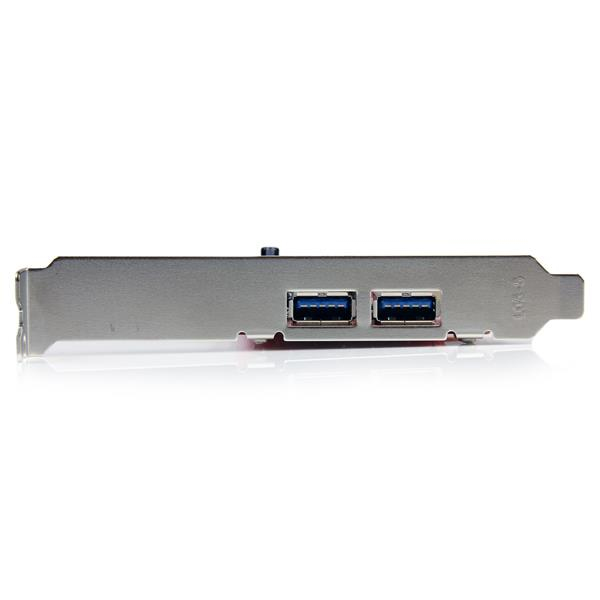 Dual Port PCI Superspeed USB 3 Controller Card With SATA Power  Uk thumbnail