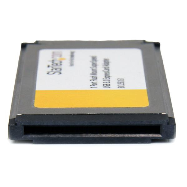 Flush Mount Expresscard Superspeed USB 3 Card Adapter 1 Port - EcUSB3s11 thumbnail