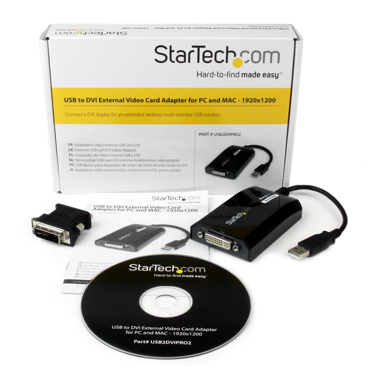 USB TO DVI ADAPTER EXTERNAL thumbnail