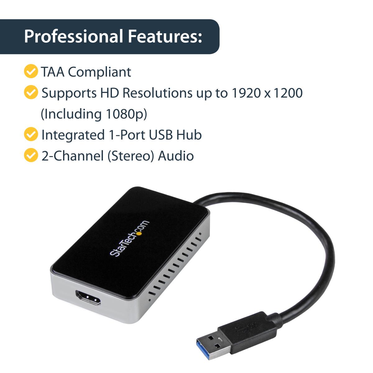 USB 3 TO HDMI EXTERNAL GRAPHICS thumbnail