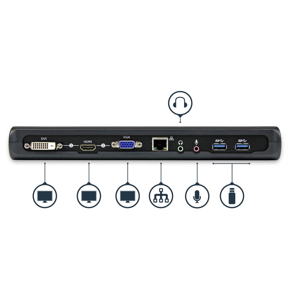 USB 3.0 DOCKING STATION HDMI thumbnail