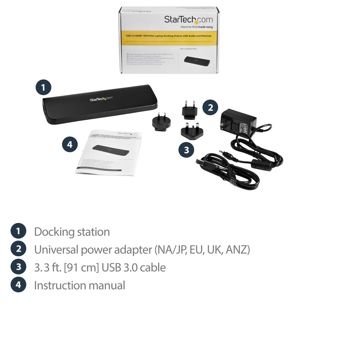 USB 3.0 DOCKING STATION HDMI thumbnail
