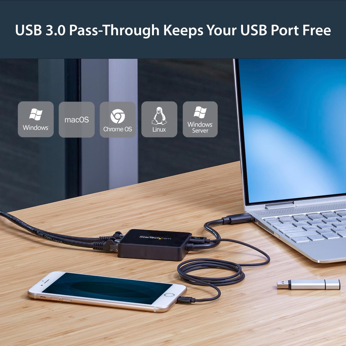USB TO ETHERNET ADAPTER DUAL thumbnail