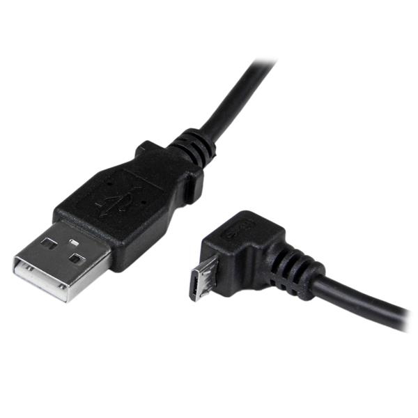 2M ANGLED MICRO USB CABLE thumbnail