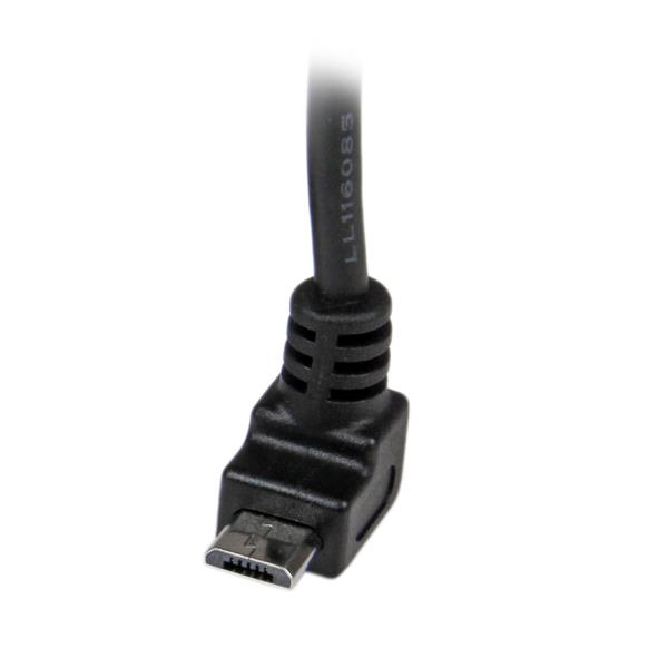2M ANGLED MICRO USB CABLE - thumbnail