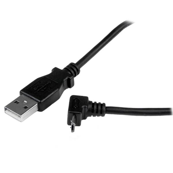 2M ANGLED MICRO USB CABLE - thumbnail