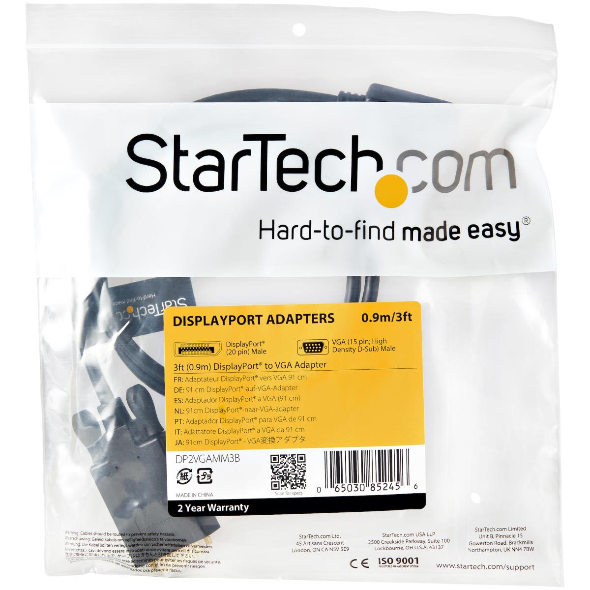 90CM DISPLAYPORT VGA CABLE DP thumbnail