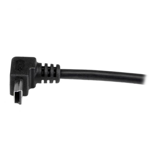 1M ANGLED MINI USB CABLE - thumbnail