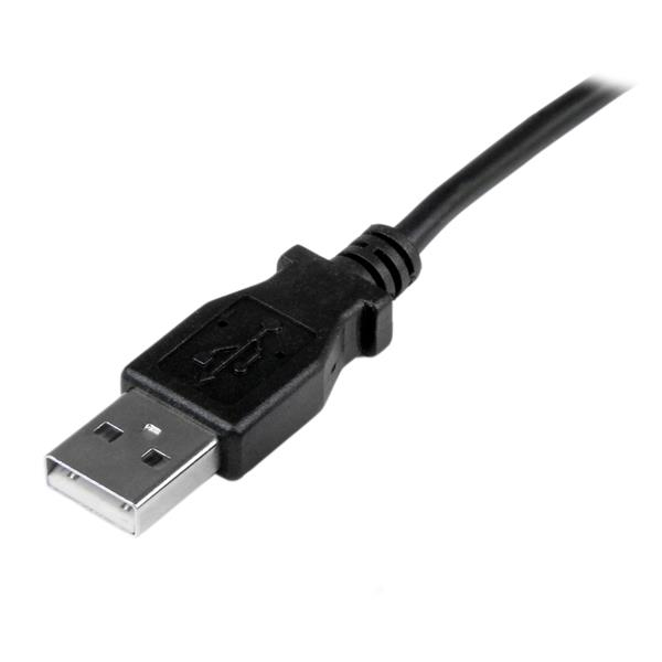 1M ANGLED MINI USB CABLE - thumbnail