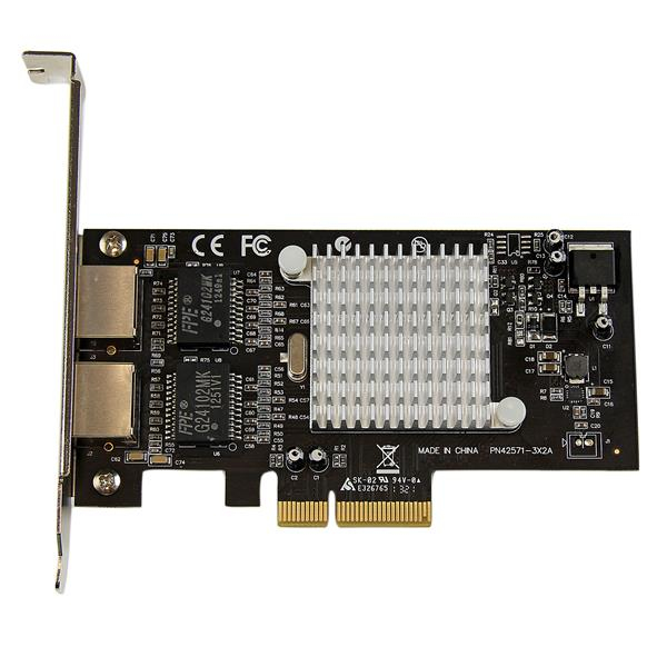 2 PORT PCIE NETWORK CARD LAN thumbnail