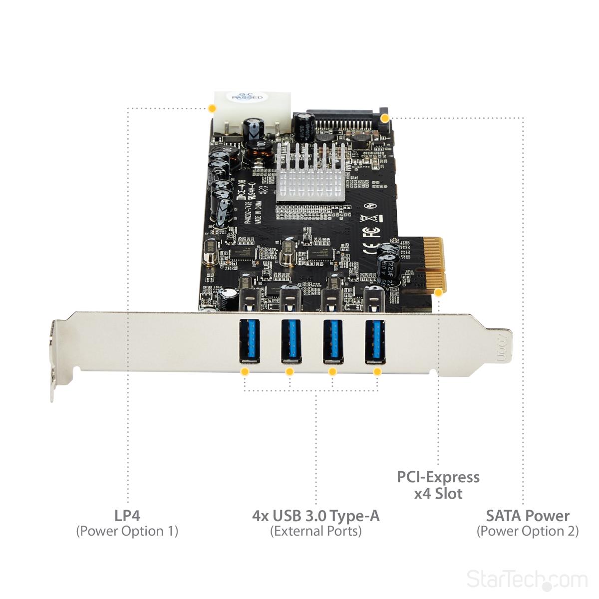 4PORT PCIE USB 3.0 CONTROLLER thumbnail