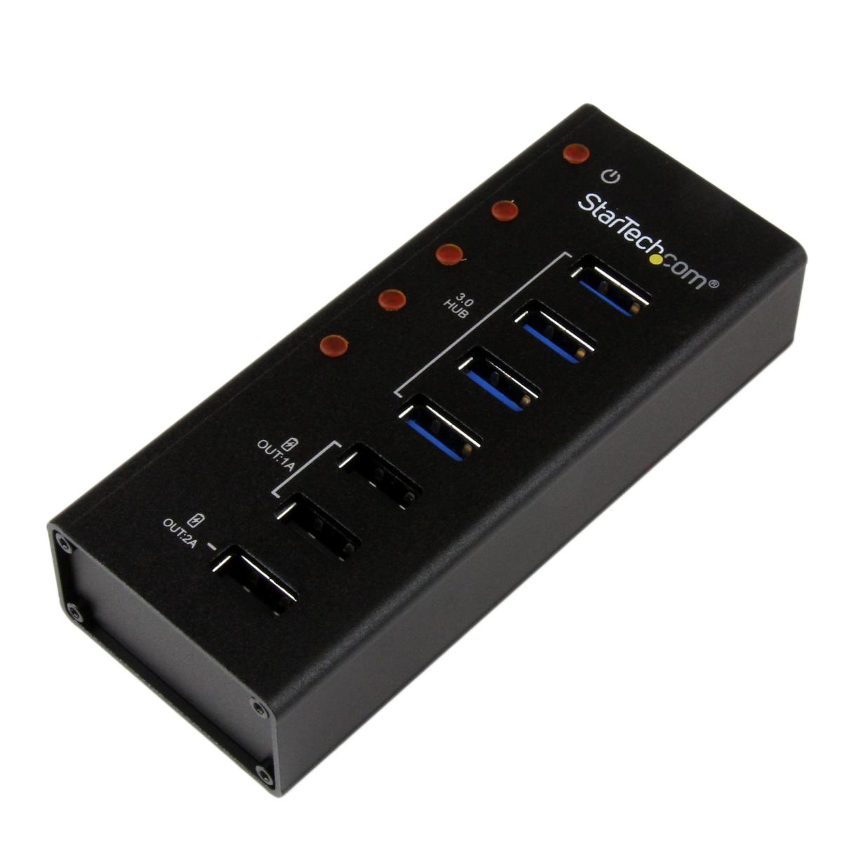 4 PORT USB 3.0 HUB METAL thumbnail