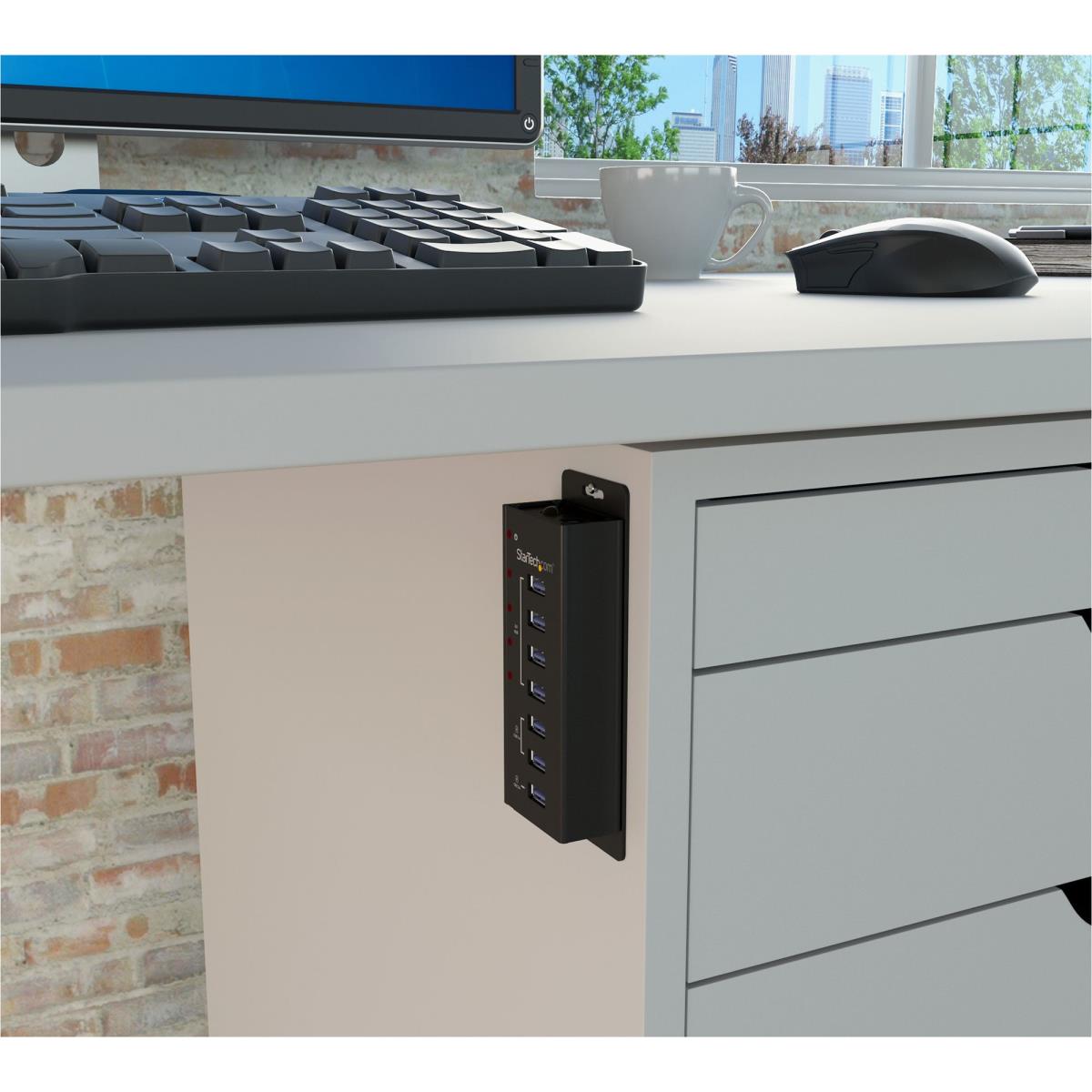 4 PORT USB 3.0 HUB METAL thumbnail