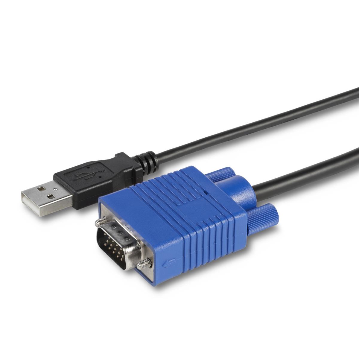 USB Crash Cart Adapter - File Transfer & Video - Portable Server Room Laptop to KVM Console Crash Cart (NOTECONS02) - KVM switch - 1 x KVM port(s) - 1 local user - desktop thumbnail