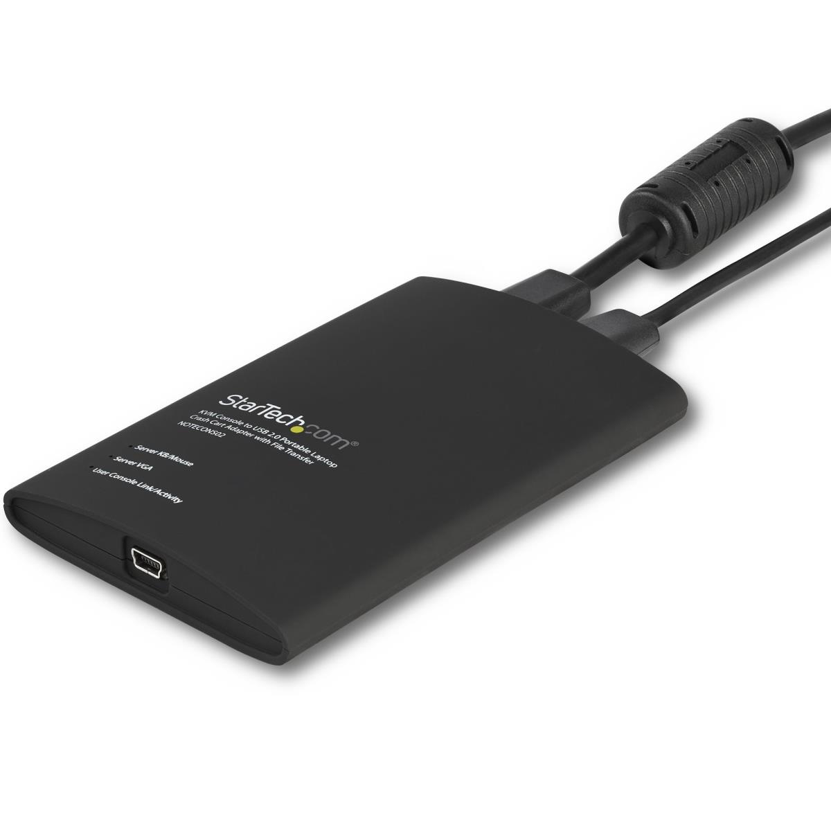 USB Crash Cart Adapter - File Transfer & Video - Portable Server Room Laptop to KVM Console Crash Cart (NOTECONS02) - KVM switch - 1 x KVM port(s) - 1 local user - desktop thumbnail