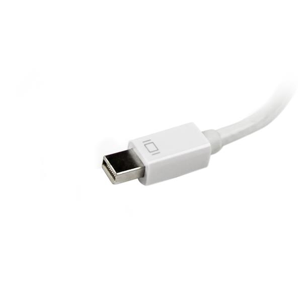 Mini DisplayPort To Vga / DVI / Hdmi Adapter - All-in-one Mdp Converter For MacBook - White thumbnail