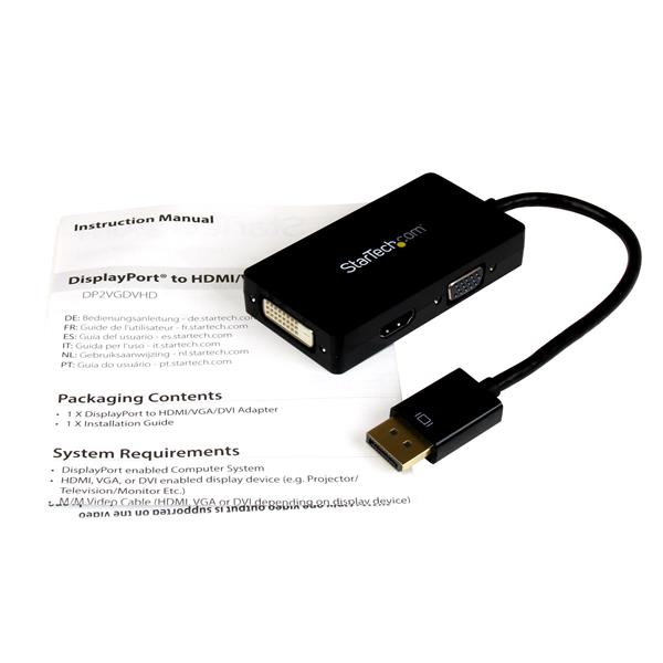 3 IN 1 DISPLAYPORT ADAPTER DP thumbnail