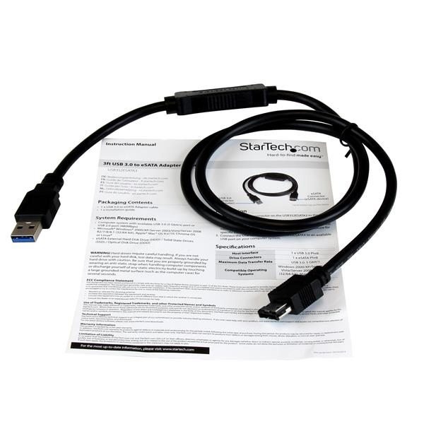 USB 3.0 TO ESATA DRIVE CABLE thumbnail