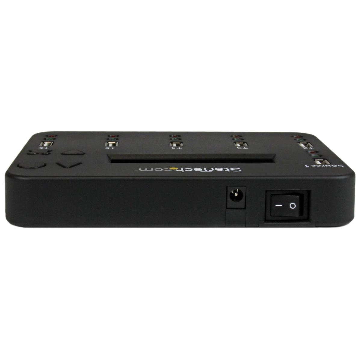 Standalone 1:5 USB Flash Drive Duplicator and Eraser - Flash Drive (USB 3.0/2.0/1.1) Copier - 2 Duplication Modes (USBDUP15) - USB drive duplicator - 5 bays thumbnail