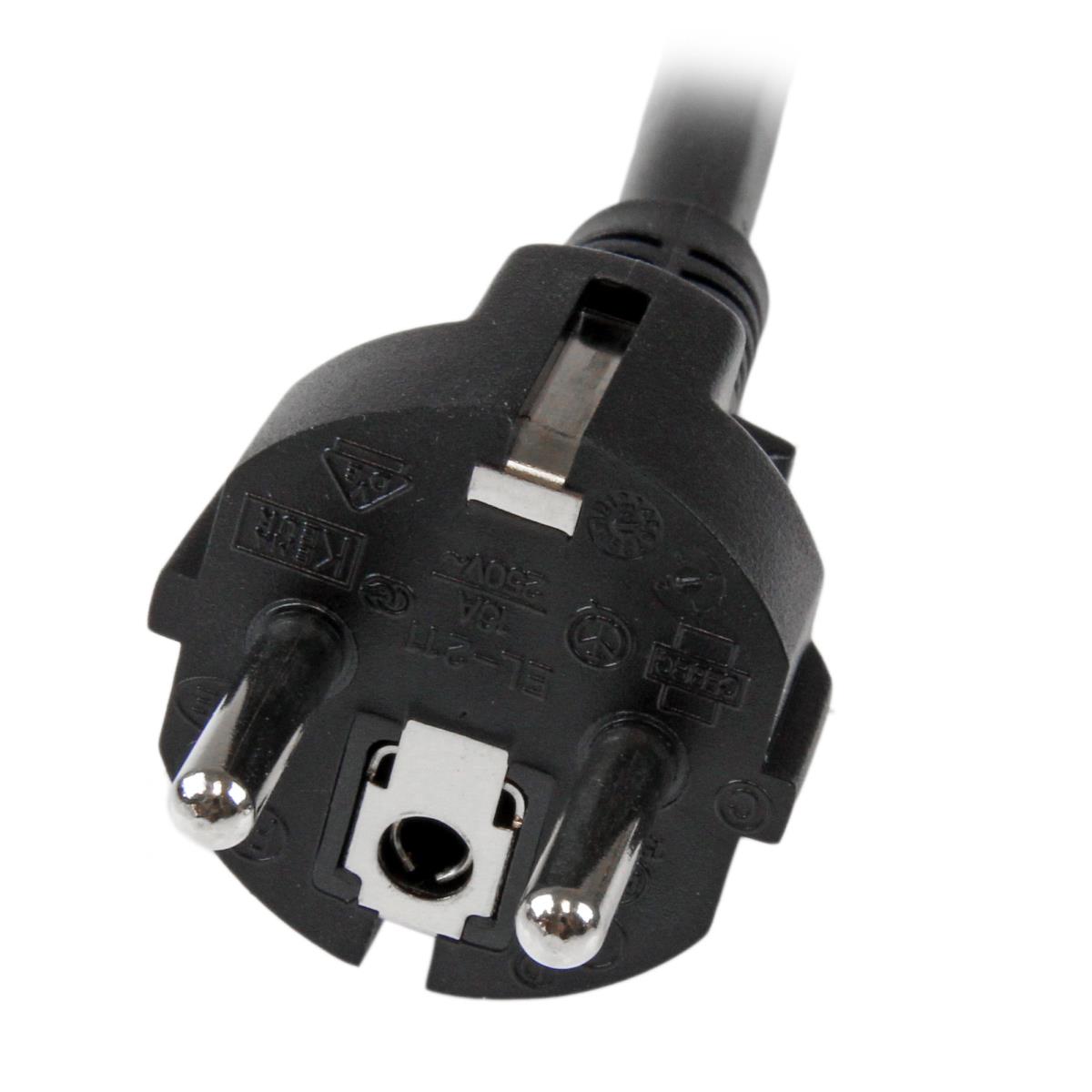 2M COMPUTER POWER CORD - SCHUKO thumbnail