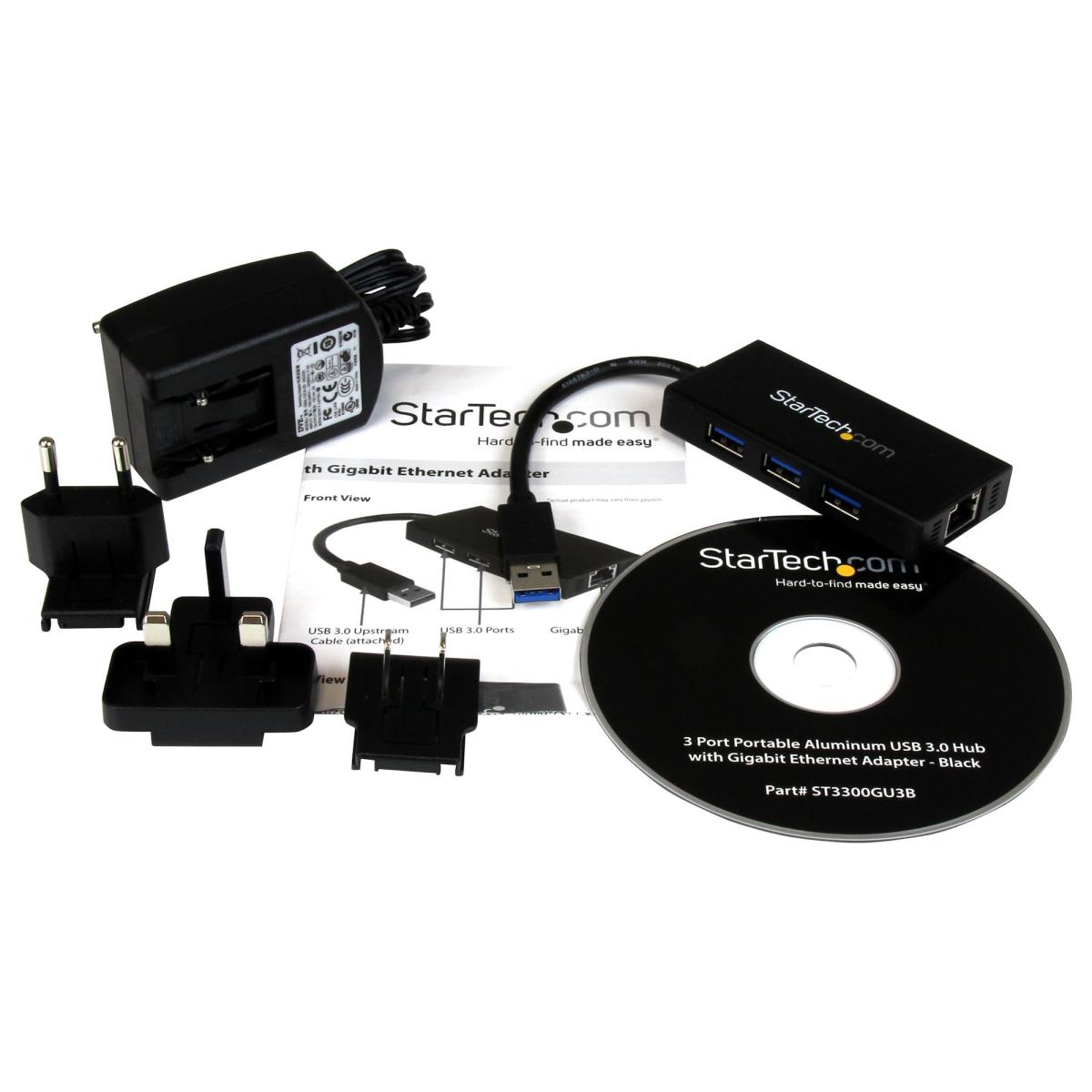 3 PORT USB HUB WITH ETHERNET thumbnail
