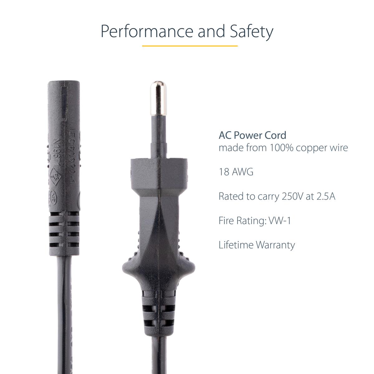 1M C7 LAPTOP POWER CORD - EU thumbnail