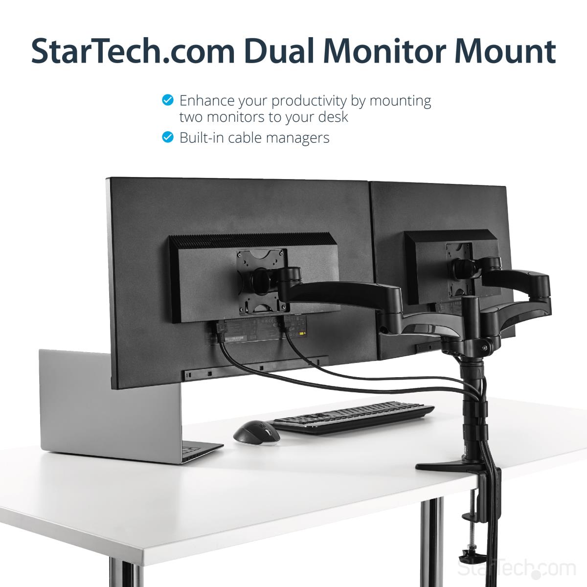 DESK MOUNT DUAL MONITOR ARM thumbnail