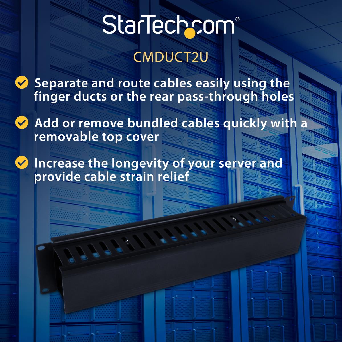 SERVER RACK CABLE MANAGEMENT thumbnail