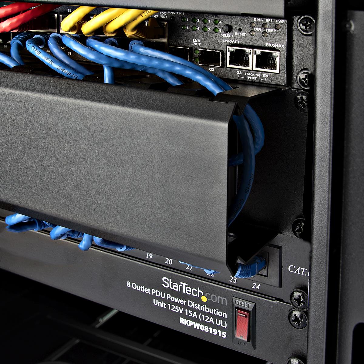 SERVER RACK CABLE MANAGEMENT thumbnail