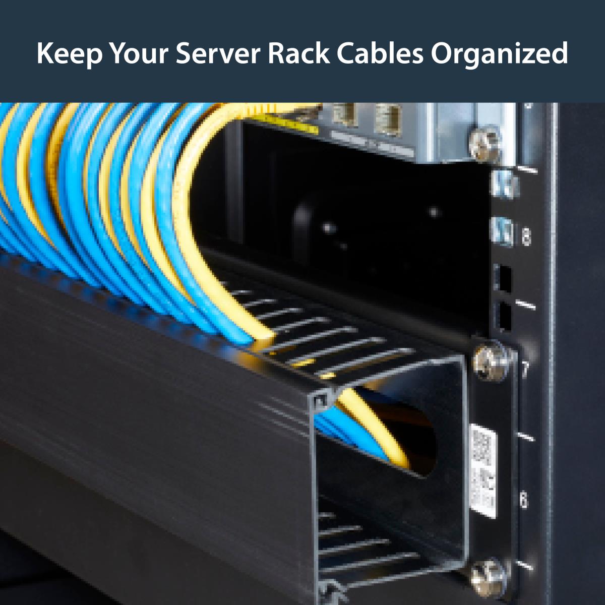 SERVER RACK CABLE MANAGEMENT thumbnail