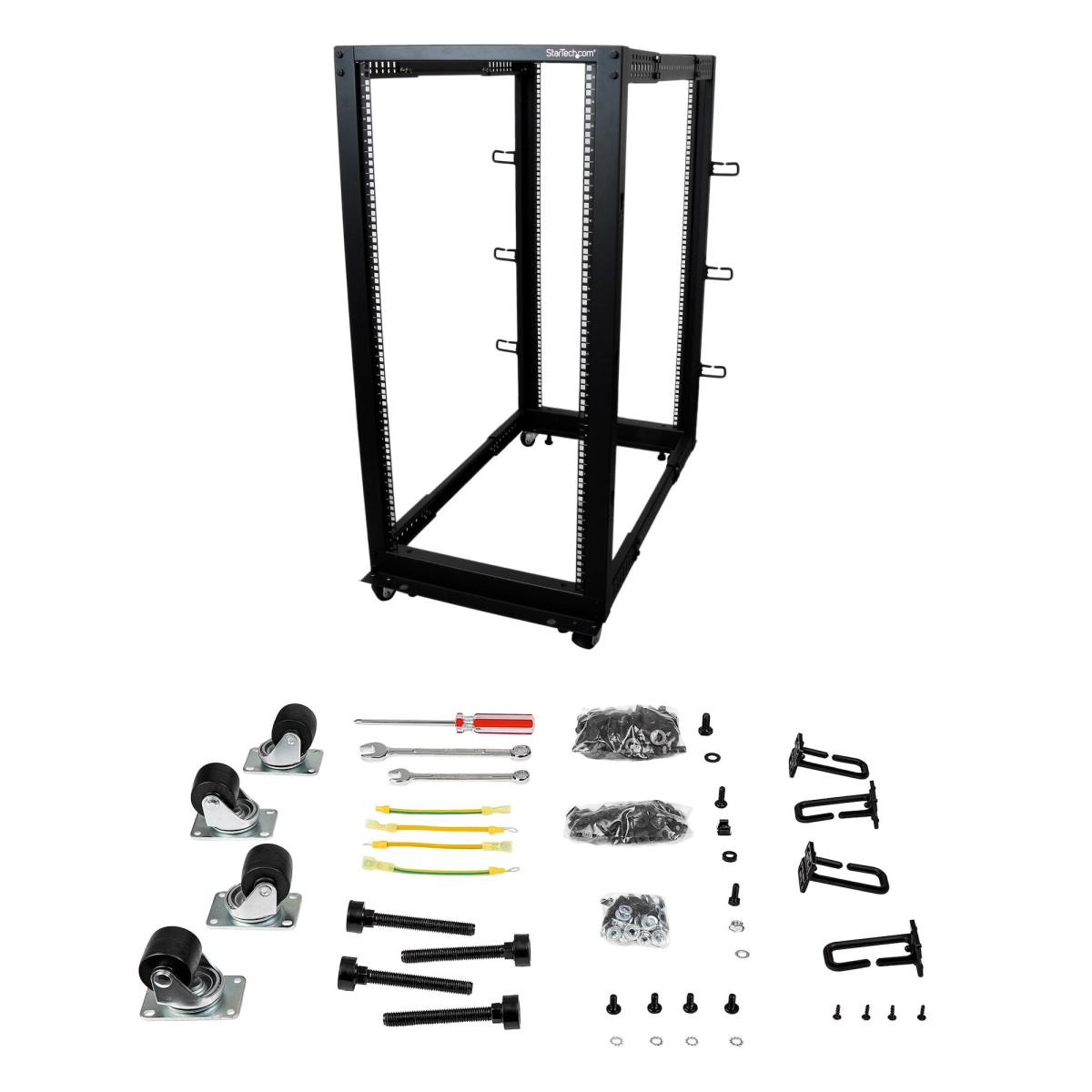 25U OPEN FRAME SERVER RACK thumbnail