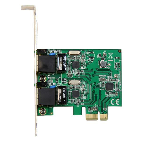 2 PORT PCIE NETWORK CARD LAN thumbnail