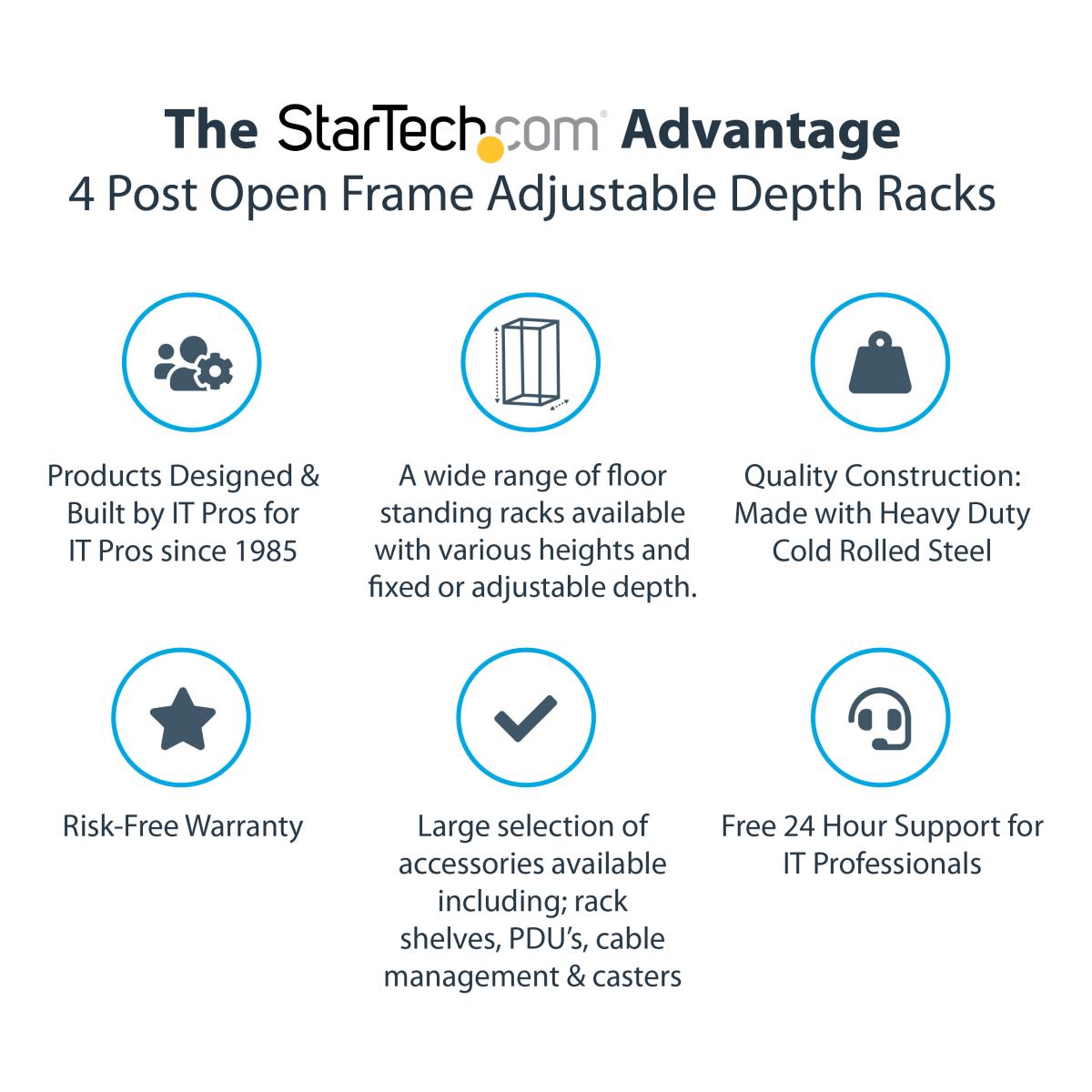 12U OPEN FRAME SERVER RACK thumbnail
