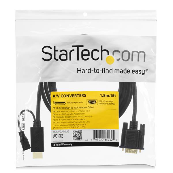 1.8M HDMI TO VGA CABLE ADAPTER thumbnail