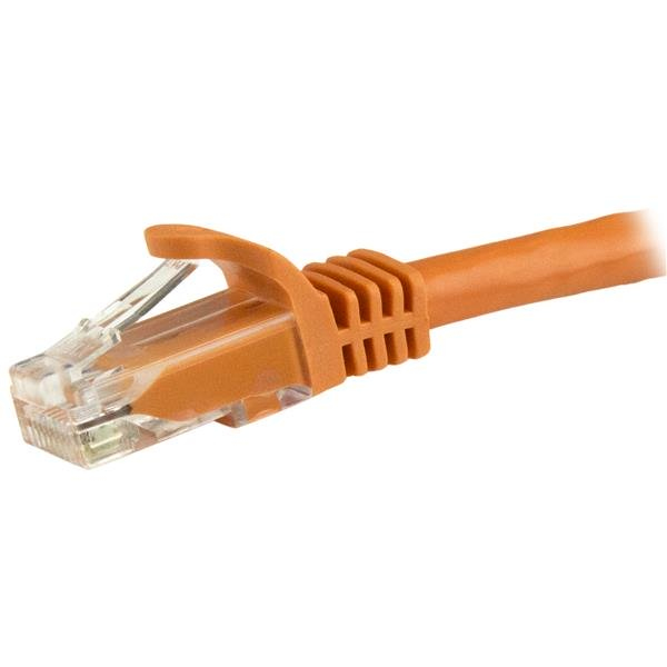 1M CAT6 ORANGE SNAGLESS GIGABIT thumbnail