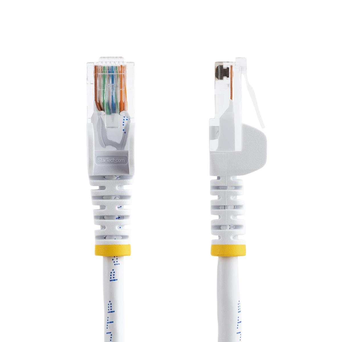 1M CAT 5E WHITE SNAGLESS thumbnail