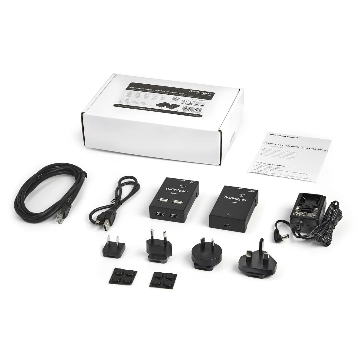 4 PORT USB 2.0 EXTENDER - UP TO thumbnail