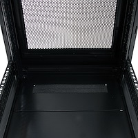 25U Network Rack Cabinet on Wheels - 36in Deep - Portable 19in 4 Post Network Rack Enclosure for Data & IT Computer Equipment w/ Casters (RK2536BKF) - Rack - 25U thumbnail