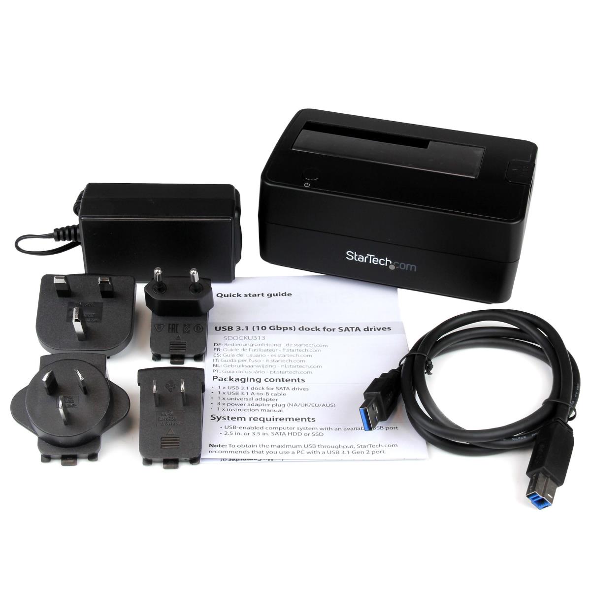 1BAY USB 3.1 GEN 2 SATA DOCK thumbnail