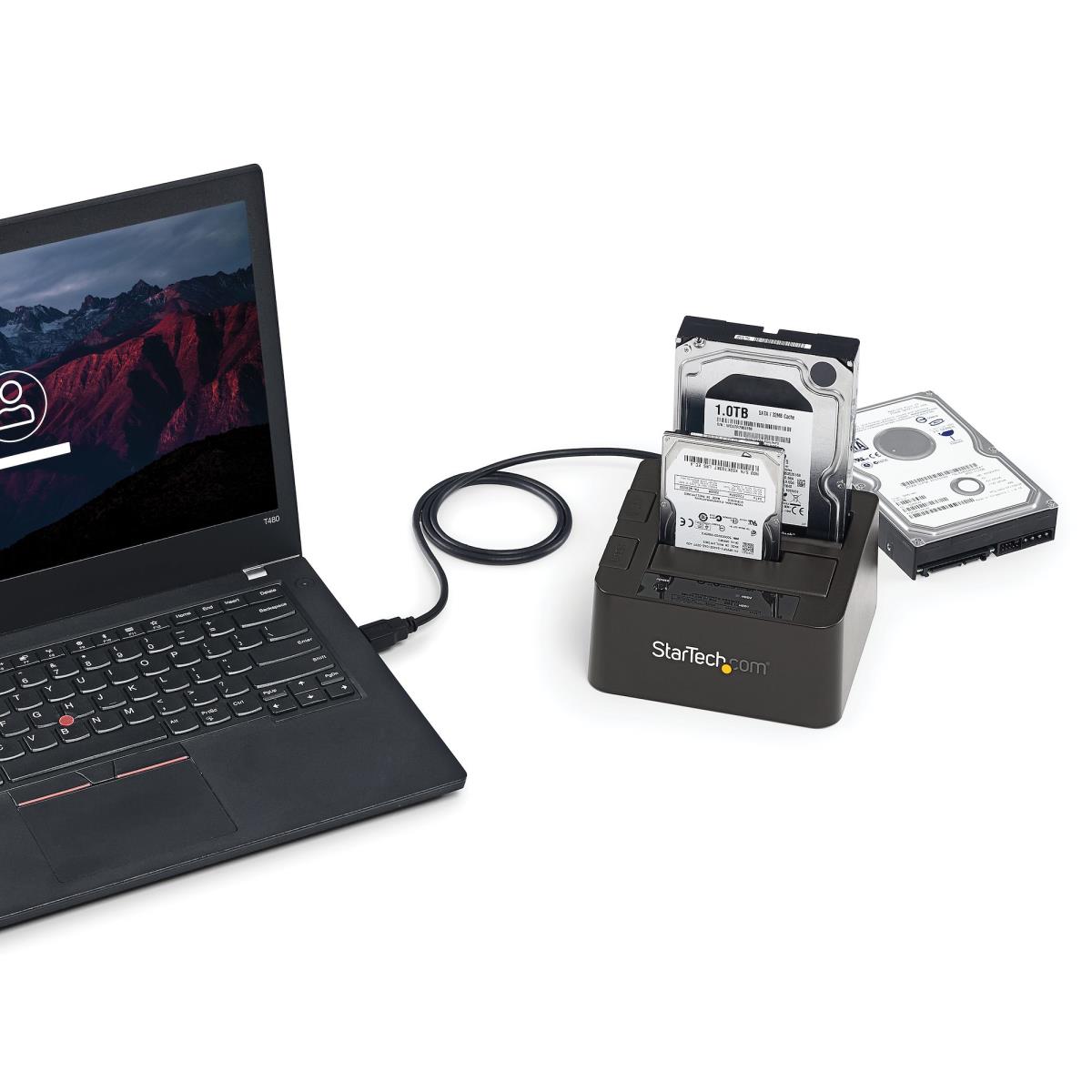 2BAY USB 3.1 GEN 2 SATA DOCK thumbnail