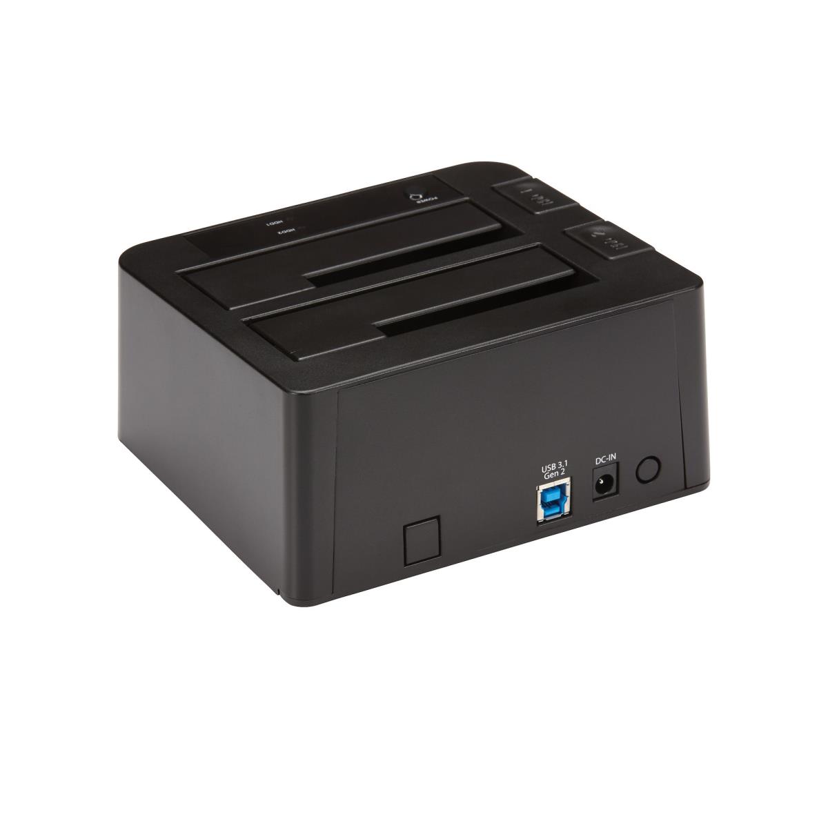 2BAY USB 3.1 GEN 2 SATA DOCK thumbnail