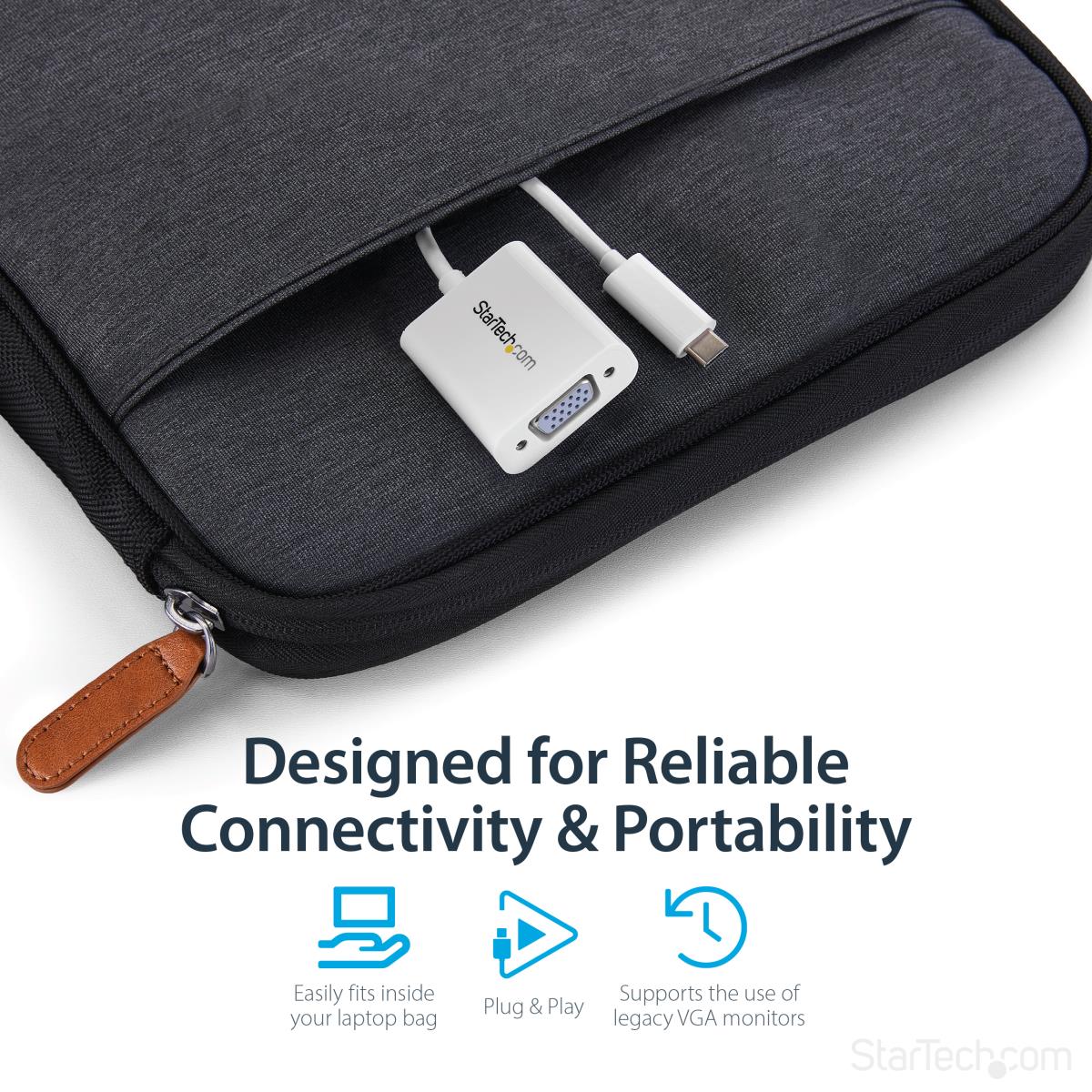 USB C TO VGA ADAPTER DONGLE TB3 thumbnail