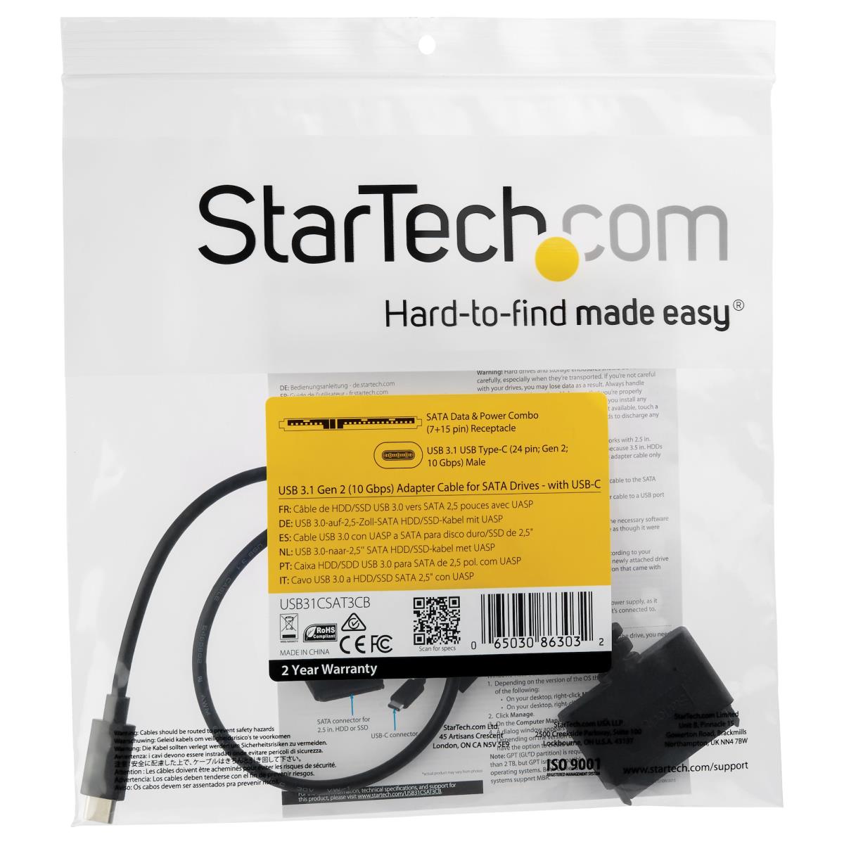 USB 3.1 GEN 2 ADAPTER CABLE thumbnail