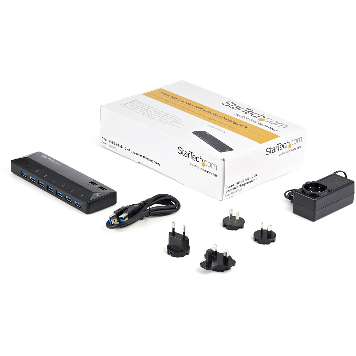 7PORT USB 3.0 HUB WITH CHARGING thumbnail