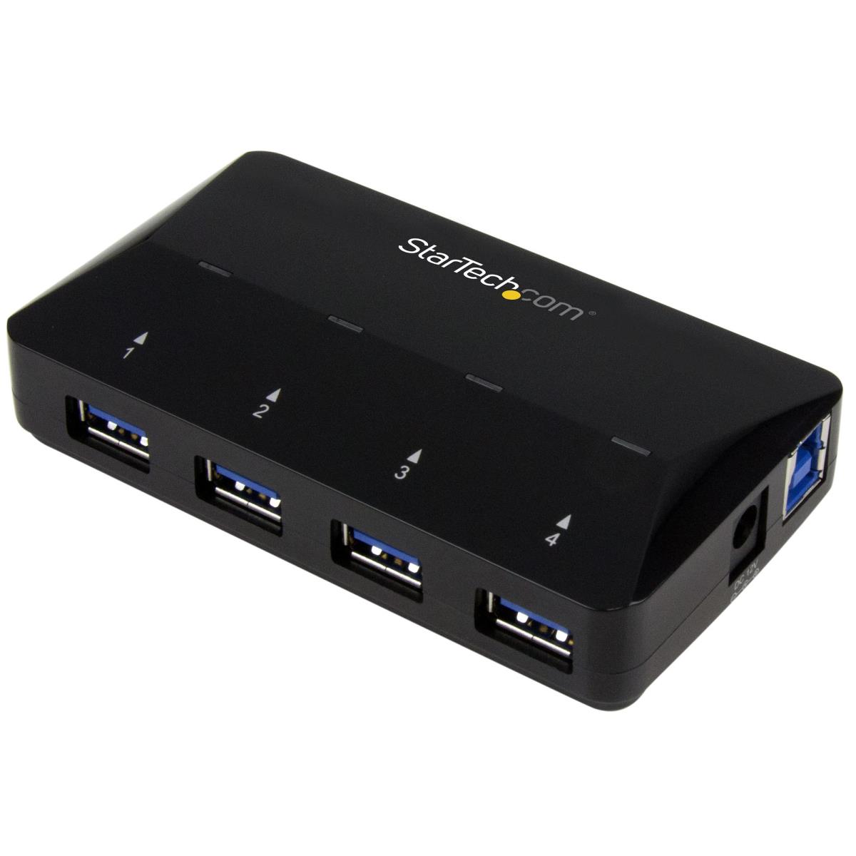 4 PORT USB HUB WITH CHARGING thumbnail