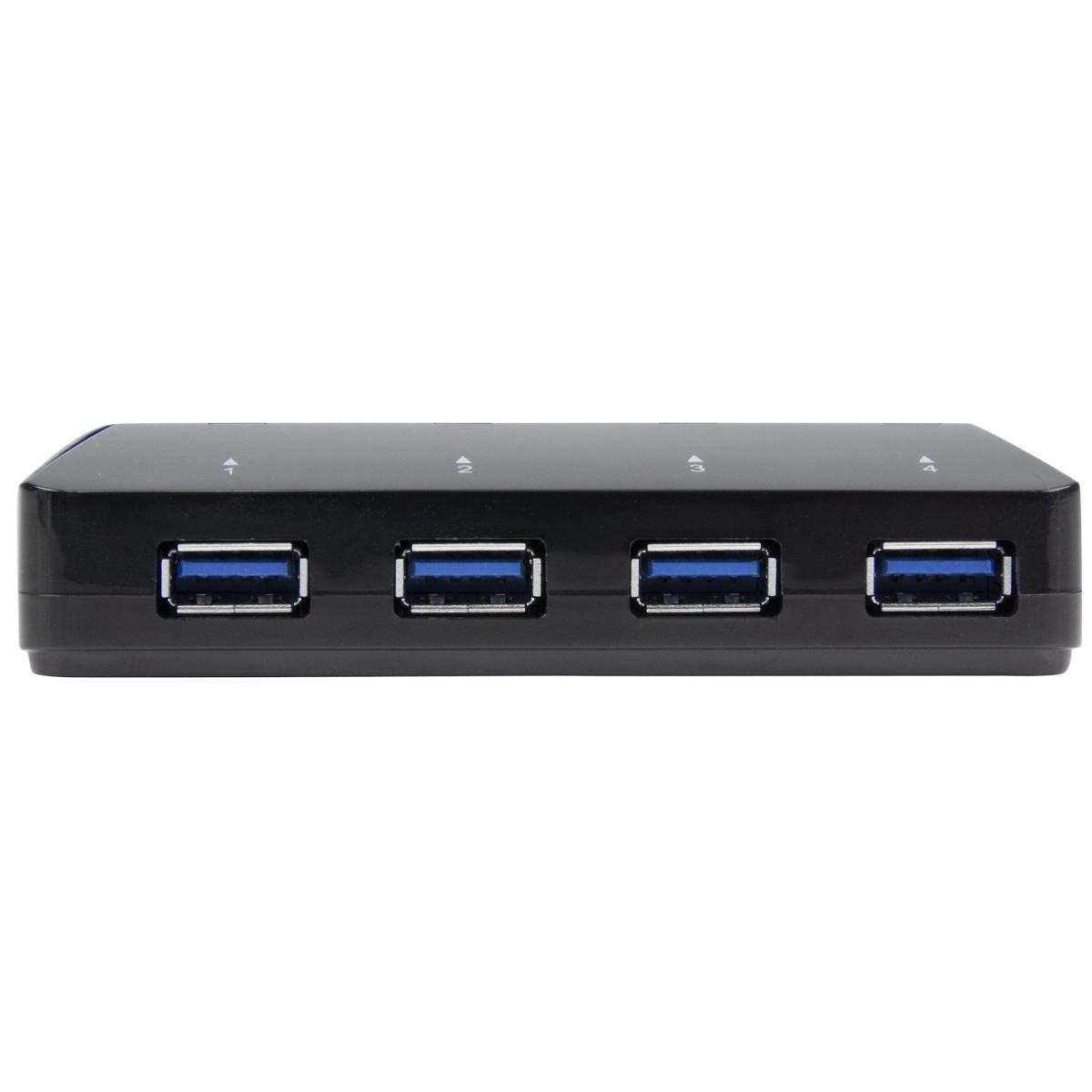 4 PORT USB HUB WITH CHARGING thumbnail