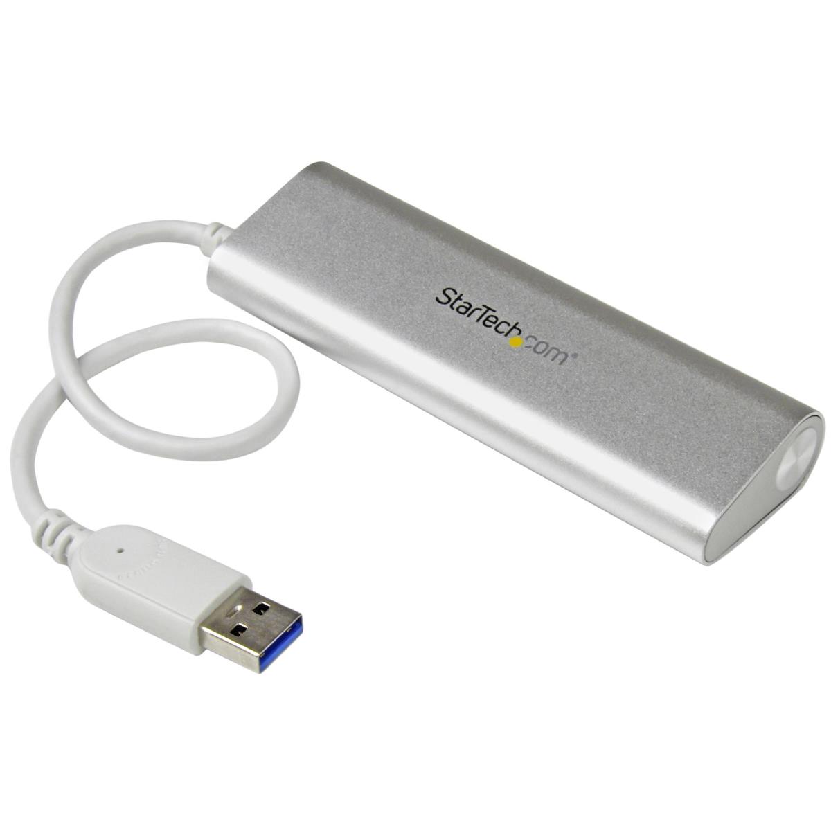 4 PORT USB 3.0 HUB ALUMINUM thumbnail