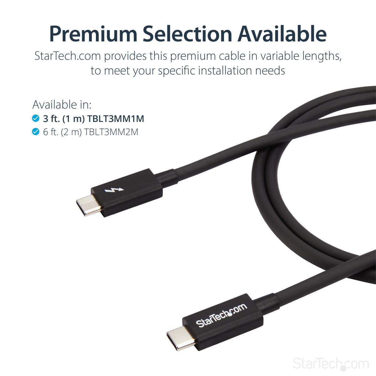 1M THUNDERBOLT 3 CABLE USB C thumbnail