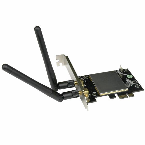 StarTech.com AC600 Wireless-AC Network Adapter - 802.11ac, PCI Express thumbnail