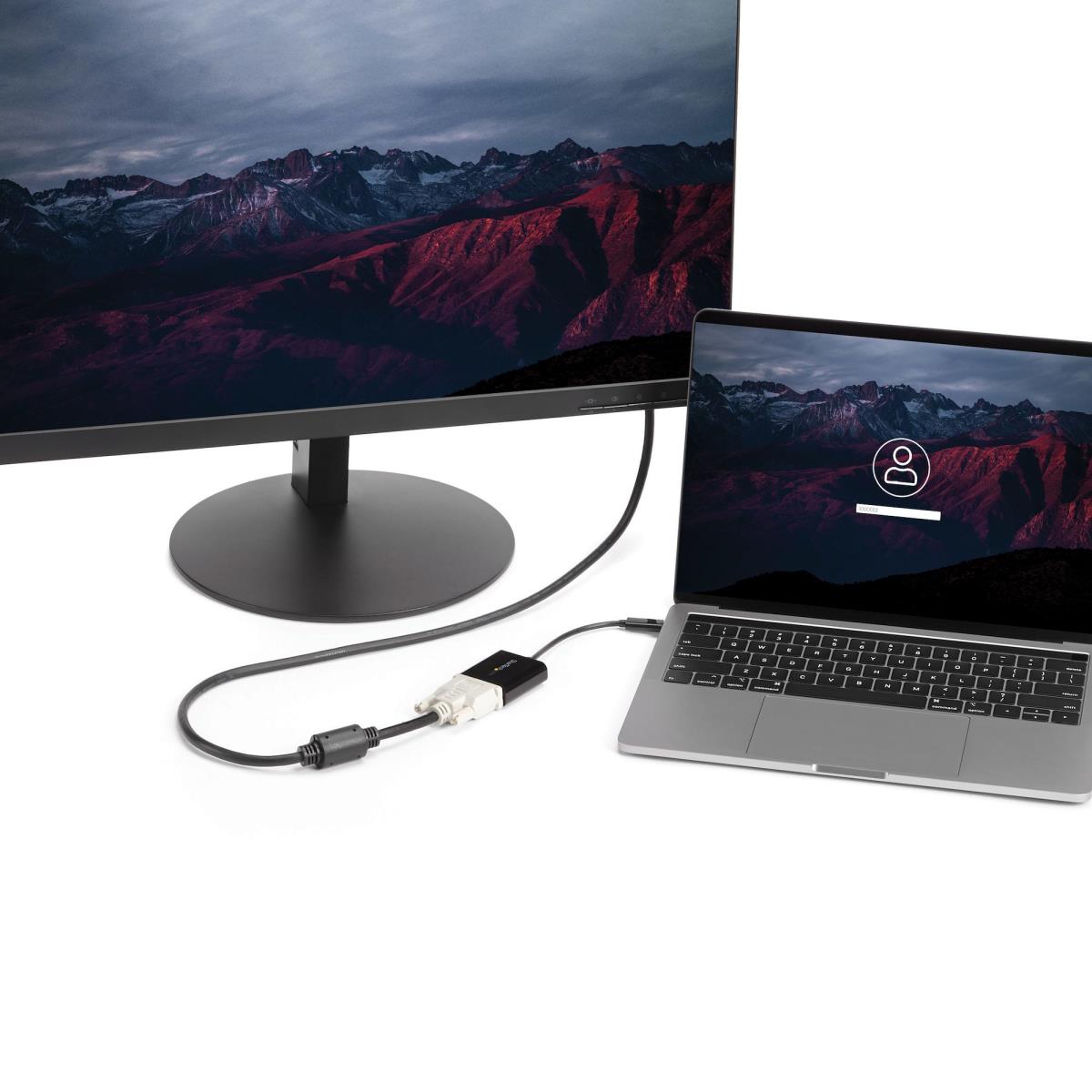 USB C TO DVI ADAPTER DONGLE USB thumbnail